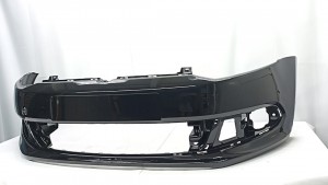 Бампер передний VW POLO (10-14) 2T черный