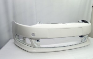 Бампер передний Поло (10-) - LB9A  белый