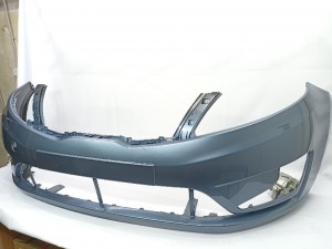 Бампер передний KIA RIO (11-15-) BR7 голубой (RUSSIAN BLUE)