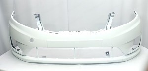 Бампер передний KIA RIO (11-15-) PGU белый (WHITE CRYSTAL)