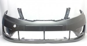 Бампер передний KIA RIO (11-15-) SAE серый (CARBON GREY)