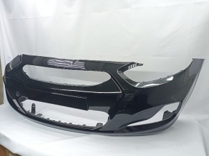 Бампер передний HYUNDAI SOLARIS (10-14-) MZH чёрный (PHANTOM BLACK)
