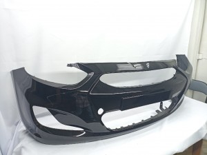 Бампер передний HYUNDAI SOLARIS (10-14-) MZH чёрный (PHANTOM BLACK)