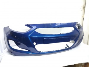 Бампер передний HYUNDAI SOLARIS (10-14-) WGM синий  (SAPPHIRE BLUE)