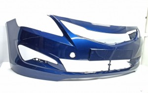 Бампер передний HYUNDAI SOLARIS (14-17-) ZD6 синий (DAZZLING BLUE)