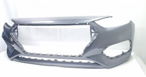 Бампер передний HYUNDAI SOLARIS (17-21-) U4G серый (URBAN GRAY)