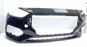 Бампер передний HYUNDAI SOLARIS (17-21-) MZH черный (PHANTOM BLACK)