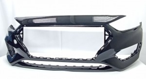 Бампер передний HYUNDAI SOLARIS (17-21-) MZH черный (PHANTOM BLACK)