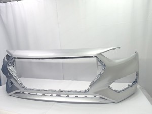 Бампер передний HYUNDAI SOLARIS (17-21-) RHM серебристый (SLEEK SILVER)
