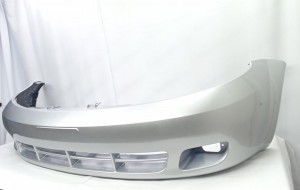 Бампер передний CHEVROLET LACETTI HB (с отверст. под ПТФ) GAN серебристый