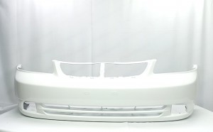 Бампер передний CHEVROLET LACETTI SDN (с отверст. под ПТФ) GAZ белый