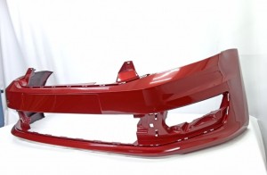 Бампер передний VOLKSWAGEN POLO (15-) 2K - КРАСНЫЙ
